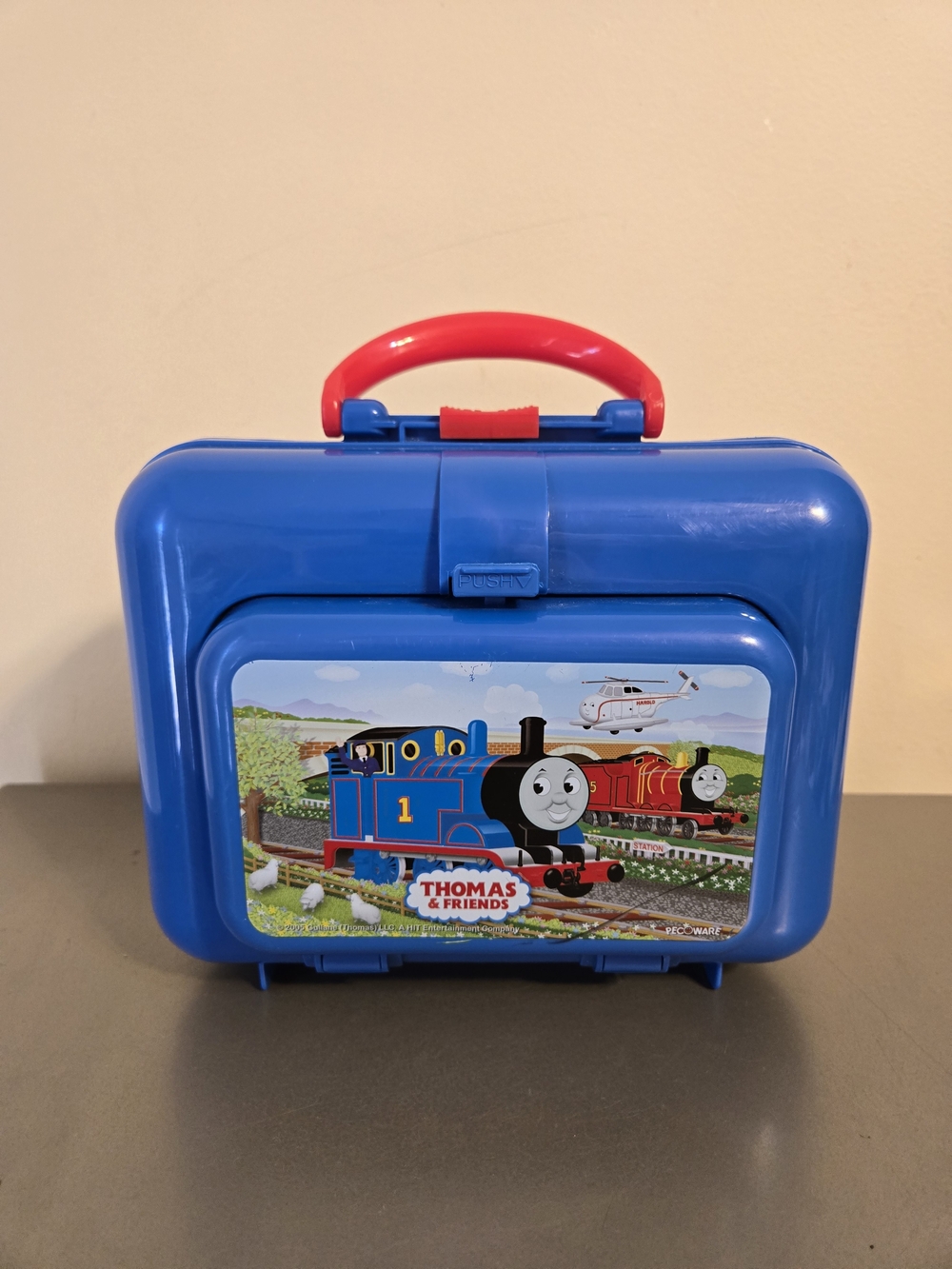 Vintage 2005 Thomas & Friends Plastic Lunch Box